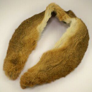 * Rabbit Fur Collar